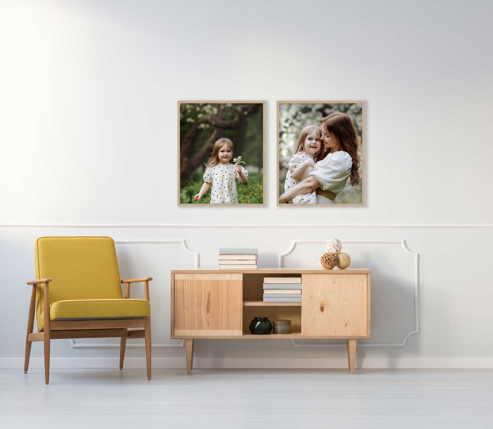 Custom Diptych Picture Frames | Fantastic Framing
