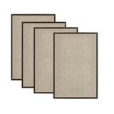 4 x Artist Blank Canvas & Floating Frame Bundles