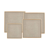 4 x Artist Blank Canvas & Floating Frame Assorted Sizes