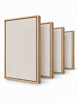 4 x Artist Blank Canvas & Floating Frame Bundles