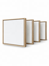 4 x Artist Blank Canvas & Floating Frame Bundles