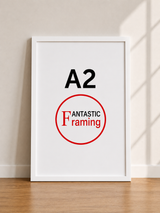 Premium Box Picture Frame for A2 Artwork