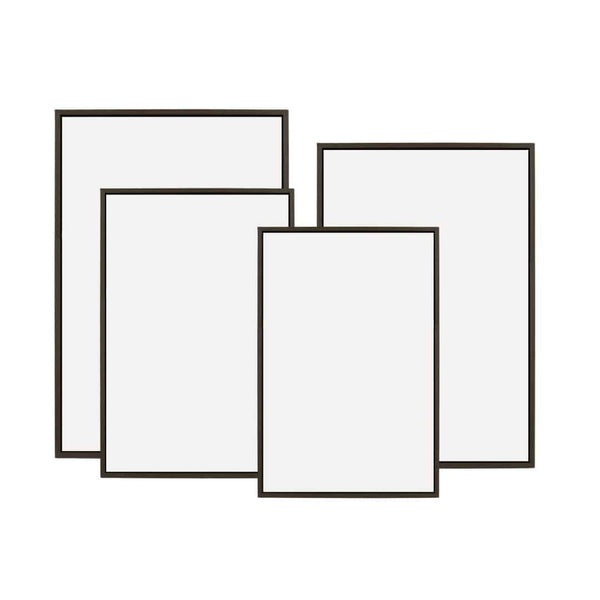 Black floating frame