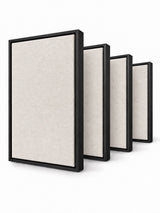 4 x Artist Blank Canvas & Floating Frame Assorted Sizes