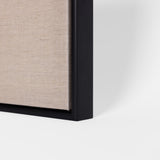 Custom Size Stretched Blank Primed Linen Canvas With Floating Frame (55mm)