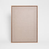 Custom Size Stretched Blank Primed Linen Canvas With Floating Frame (55mm)