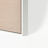 Custom Size Stretched Blank Primed Linen Canvas With Floating Frame (55mm)