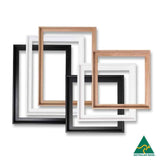 4 x Empty Floating Frame For Existing Canvas Assorted Sizes