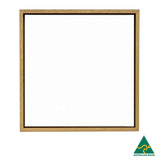 Custom Size Stretched Cotton Blank Canvas With Premium Gold Floating Frame (55mm)