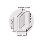 floating frame profile 55mm