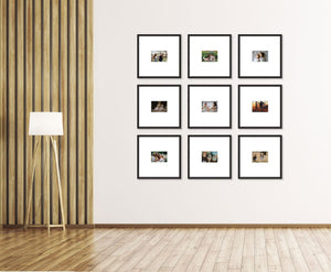Square 9 Grid Picture Frames 155 x 155cm