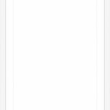 Blank white picture frame