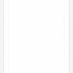 Blank white picture frame