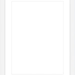 a4 white with mat frame