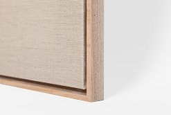 Premium canvas with floating frame