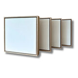 4 x Artist Blank Canvas & Floating Frame Bundles