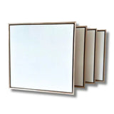 4 x Artist Blank Canvas & Floating Frame Bundles