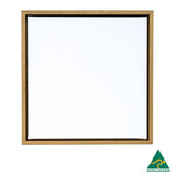 Custom Size Stretched Cotton Blank Canvas With Premium Gold Floating Frame (55mm)