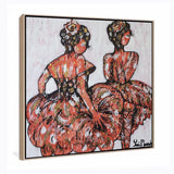 Yosi Messiah - Takes Two to Tango - 102x102cm
