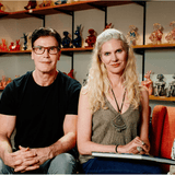 They loved breaking the speed limit (Car - Gold patina) Ed. 24/100