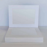 Mounted Prints - Empty Matboard to fit A4 Frames (pack of 10)