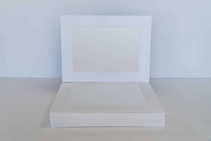 Mounted Prints - Empty Matboard to fit A5 Frames (pack of 10)