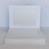 Mounted Prints - Empty Matboard to fit Standard Frames