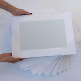 Mounted Prints - Empty Matboard to fit A4 Frames (pack of 10)