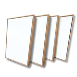 4 x Artist Blank Canvas & Floating Frame Bundles