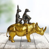 Gillie and Marc - They Loved Rhinos And Rhinos Loved Them Gold Ed. 5/100