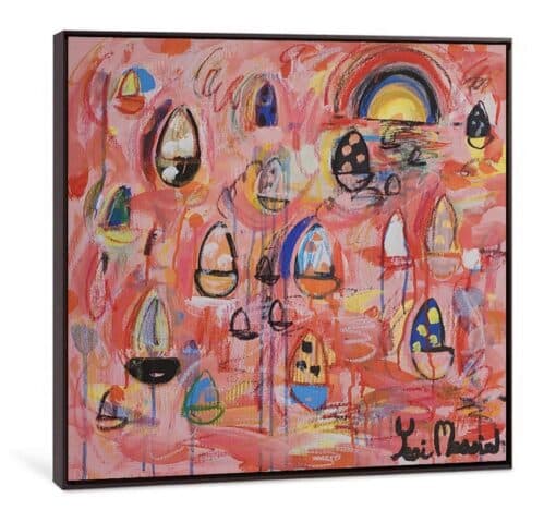 Yosi Messiah - Pink Sunset - 61x61cm Maroubra Shop - Image 3