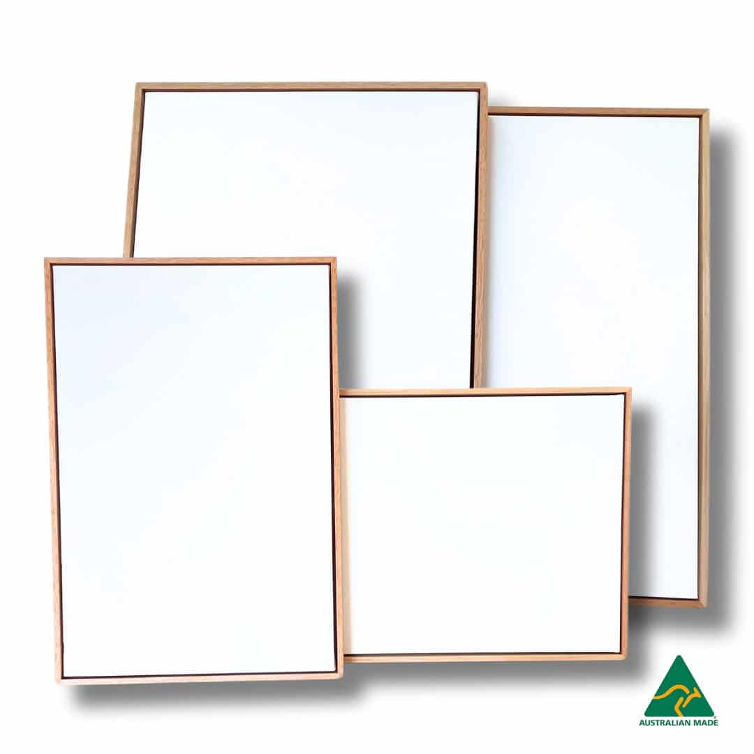 4 x Artist Blank Canvas Floating Frame Assorted Sizes