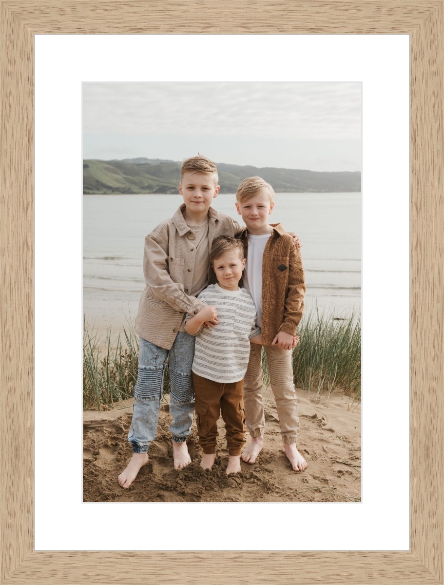 Print & Frame With Matboard & Glass